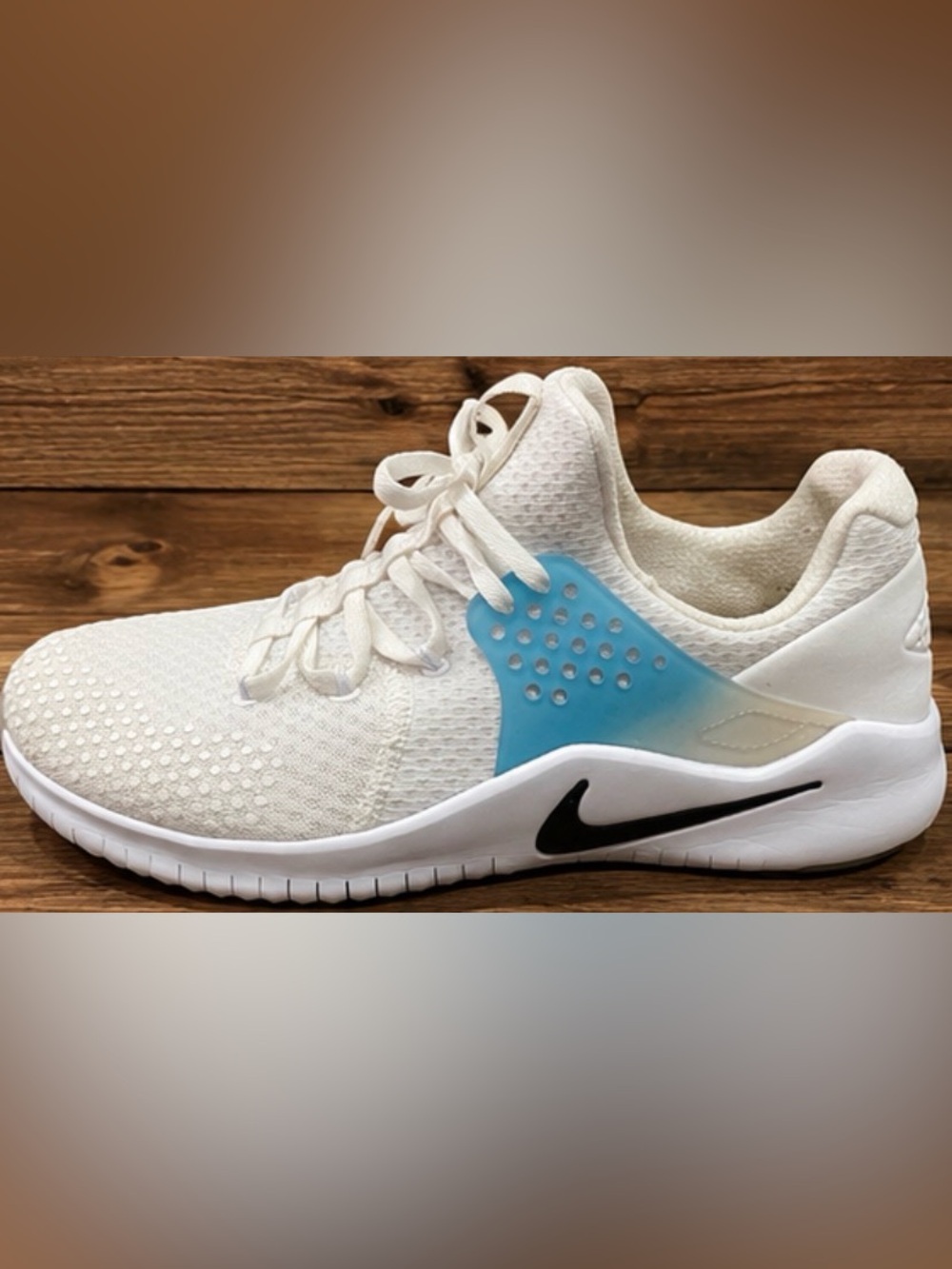 Nike Free TR 8 Training Shoes White/Blue Men’s Size 9 AH9395-104 Cross Training - Picture 2 of 6